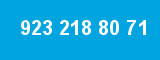 923 218 80 71